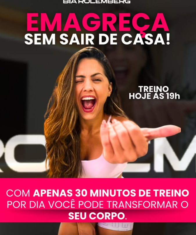 Emagrecimento com Exercícios: Treino em Casa com Ana Bia Rolemberg Qual o Melhor Curso
