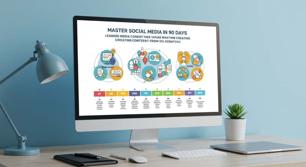 Domine as Redes Sociais em 90 Dias sem Perder Tempo Criando Conteúdo do Zero! Qual o Melhor Curso
