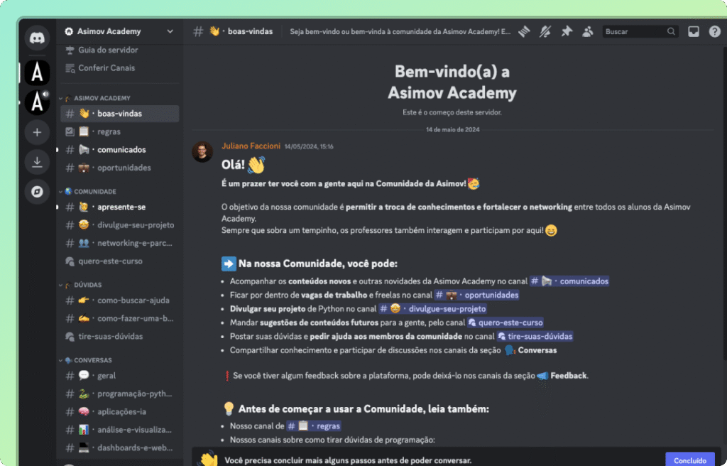 Asimov Academy – O Melhor Curso de Python e Inteligência Artificial Qual o Melhor Curso