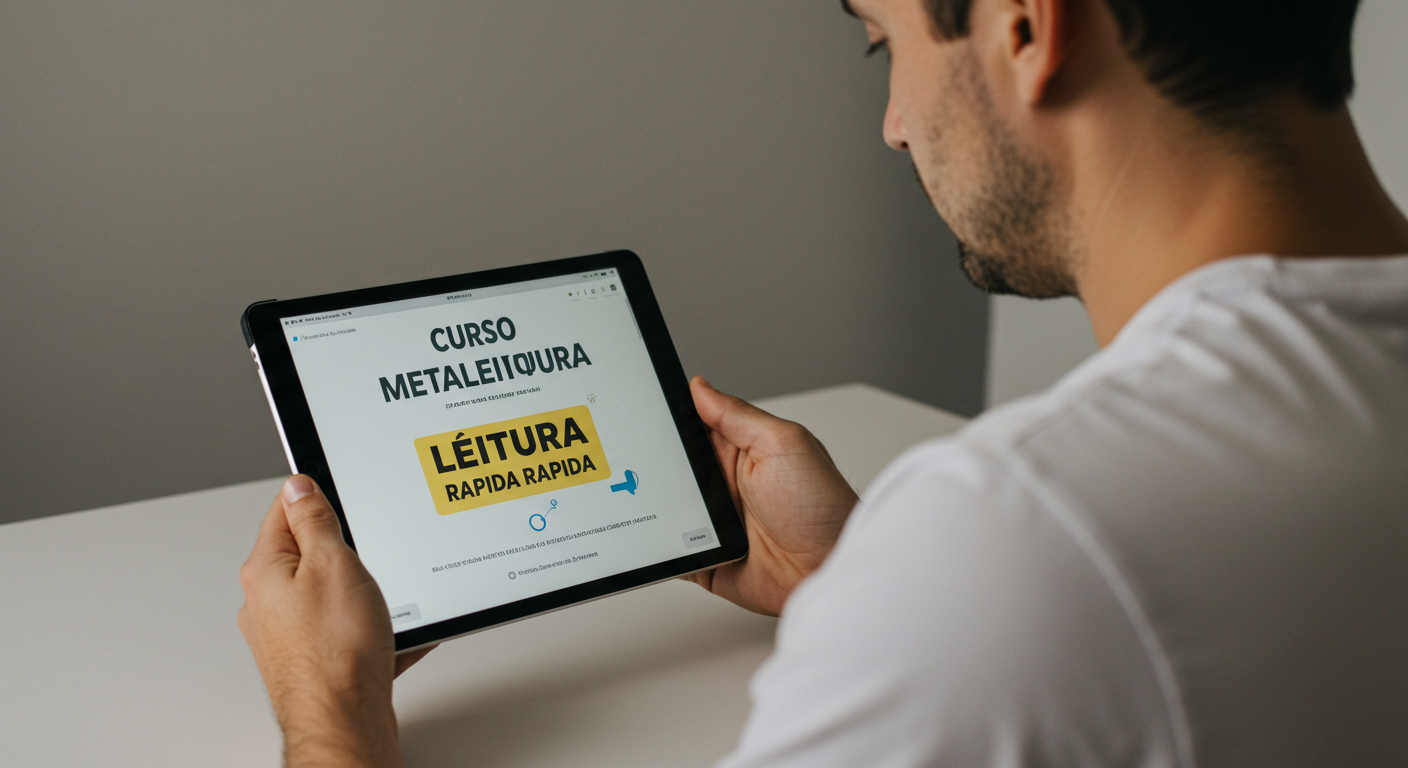 Como se Manter Atualizado com o Curso Metaleitura Qual o Melhor Curso