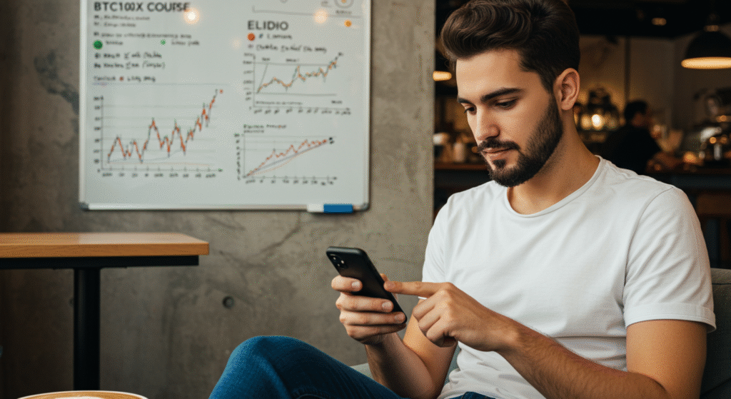 Curso BTC10X Elídio: Estratégia Real para Lucrar com Bitcoin em Qualquer Cenário Qual o Melhor Curso