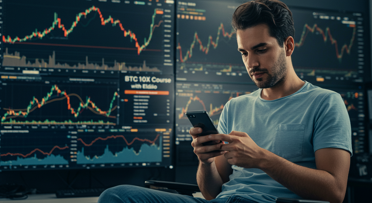Curso BTC10X Elídio: Estratégia Avançada para Lucrar com Bitcoin Alavancado e Autonomia Financeira Qual o Melhor Curso