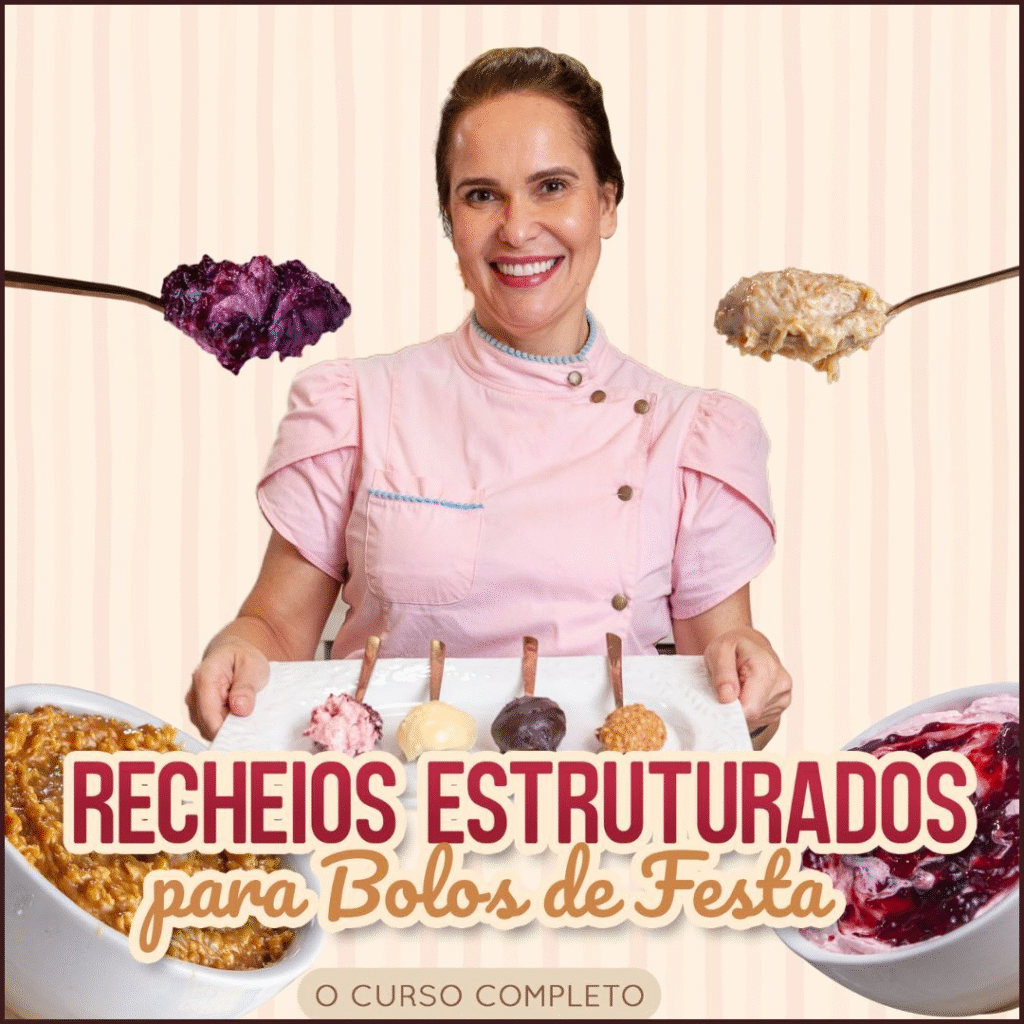 Qual a diferença do Curso Recheios Estruturados para Bolos de Festa da Ísis Alvarez em relação a outros? Qual o Melhor Curso