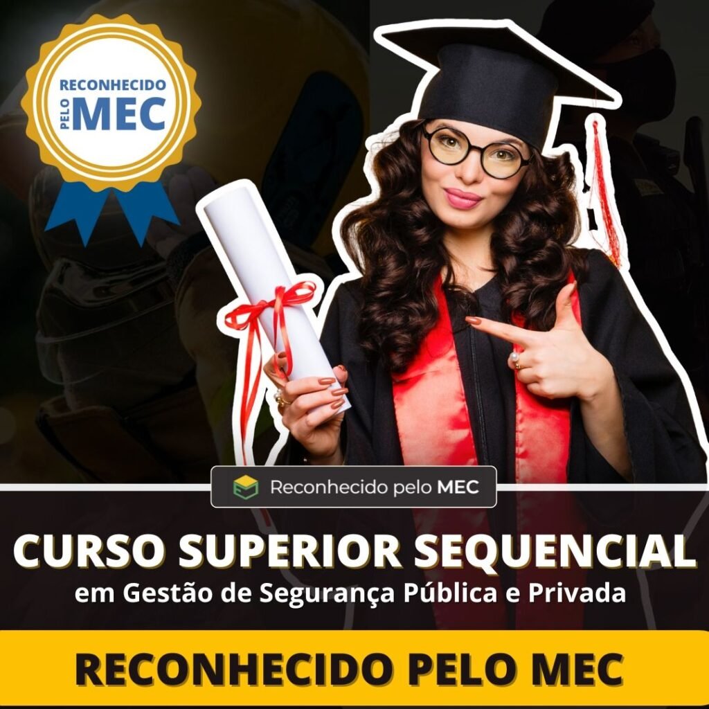 Conquiste Nível Superior em 3 Meses para a PMMG com o Curso Sequencial em Gestão de Segurança (Grupo Educacional) Qual o Melhor Curso